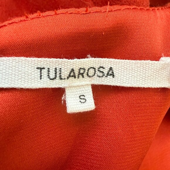 Tularosa Abbot Suede Mini Shift Dress Women's Small Clay Boho Festival Revolve - Picture 14 of 16